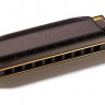 HOHNER M564036 Pro Harp MS D губная гармошка диатоническая, 10 отверстий, тональность РЕ