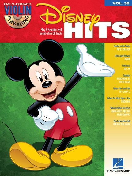 HL00842649 Violin Play-Along Volume 30: Disney Hits