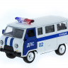 Машина "АВТОПАНОРАМА" инерц. УАЗ (ДПС) 1/50, в/к 12*7*5,5 см