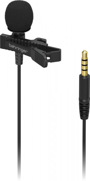Микрофон для камеры или телефона MACKIE EM-95ML петличный, с предусилителем