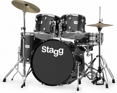 STAGG TIM322B SPBK ударная установка барабанная акустическая черная