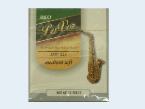 RICO RKC10MS La Voz  Medium Soft 10 шт трости для саксофона-тенора