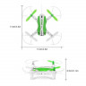 Р/У квадрокоптер Cheerson CX-17 WiFi RTF 2.4G (зеленый)