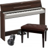 Банкетка для пианино Vision AP-5102 Brown коричневая
