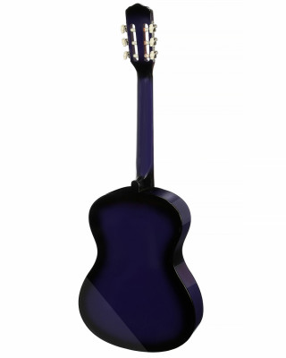 Гитара классическая 7/8 MARTIN ROMAS JR-N38 PL с нейлоновыми струнами, цвет - фиолетовый