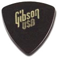 GIBSON APRGG-73H 1/2 GROSS BLACK WEDGE STYLE/HEAVY медиатор (в упаковке 72 штуки)