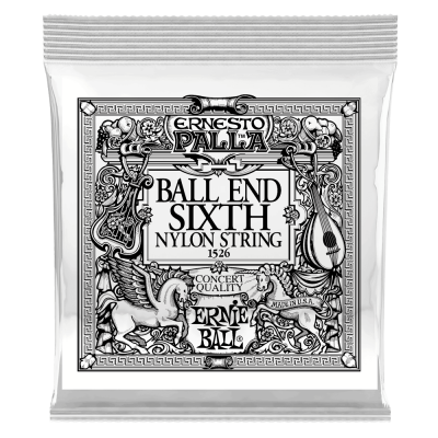 Одиночная струна 6я для классической гитары Ernie Ball P01526