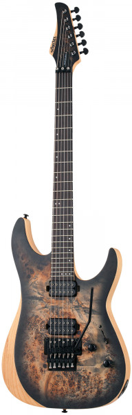 SCHECTER REAPER-6 FR CHARCOAL BURST электрогитара