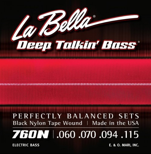 LA BELLA 760N струны для 4-струнной бас-гитары