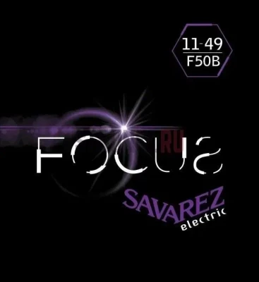 SAVAREZ  F50B Electric Focus .011-.049 струны для электрогитары