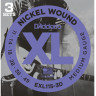 D'Addario EXL115/3D - струны для электрогитары, 3 комплекта