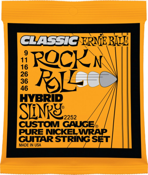 Комплект струн для электрогитары Ernie Ball P02252