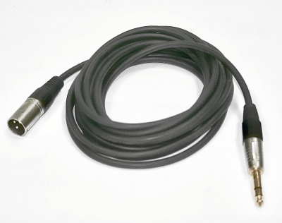 Invotone ACM1005S RU микрофонный кабель XLR папа-Jack stereo 5 м