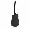 Fender Squier SA-105CE Black электроакустическая гитара