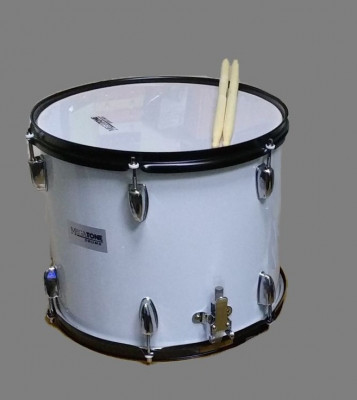 MEGATONE MD-1410/WH малый барабан (маршевый) 14" х 10" + фурнитура (6 натяжных болтов, палочки и ремень