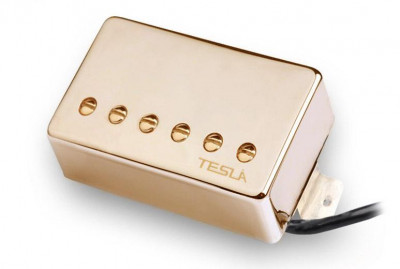 Звукосниматель Tesla PLASMA-2/GD/BR Bridge пассивный хамбакер