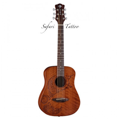 Luna SAF TATTOO акустическая гитара 3/4 набор