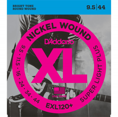 D'Addario EXL120 + - струны для электрогитары Light Plus 095-44