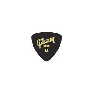 GIBSON APRGG-74M 1/2 GROSS BLACK STANDARD STYLE/MEDIUM медиатор (в упаковке 72 штуки)