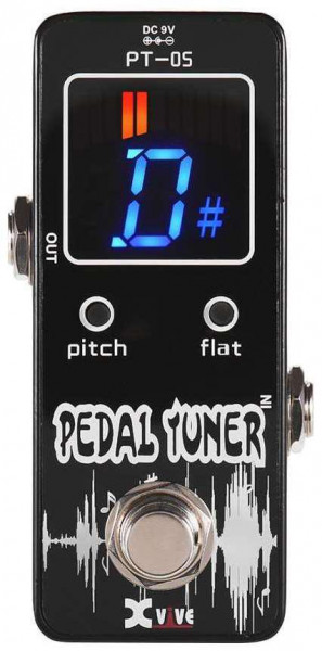 Тюнер XVIVE PT-05 Chromatic Pedal Tuner педальный