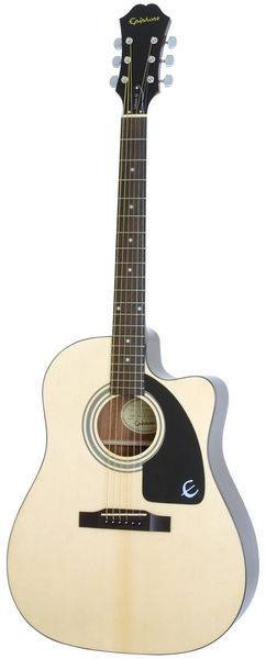 EPIPHONE AJ-100CE (PASSIVE) NATURAL CH HDWE электроакустическая гитара