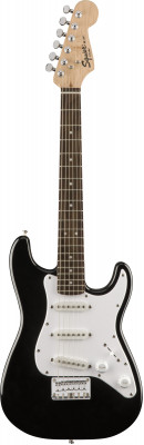 Fender SQUIER MINI STRATOCASTER RW BLACK электрогитара