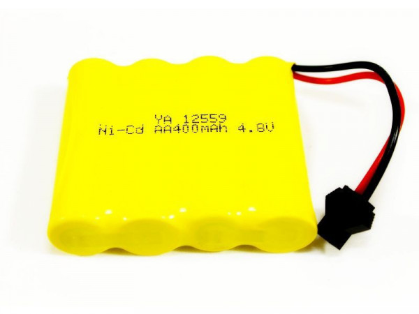 Аккумулятор Ni-Cd 400mAh, 4.8V, SM для Huina 1520, 1530, 1540, 1586