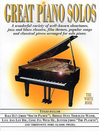 AM89692 Great Piano Solos The White Book