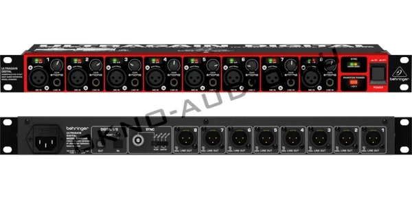 Behringer ADA8200 8-канальный аналого-цифровой и- наоборот преобразователь