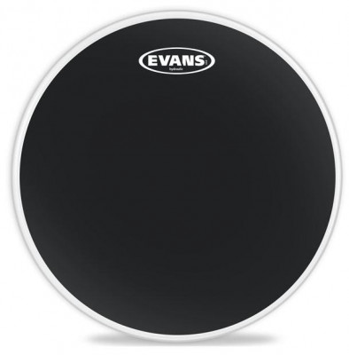 Пластик для малого барабана EVANS B14HBG hydraulic Black 14" двойной