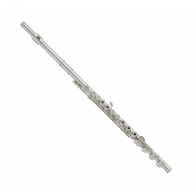 Yamaha YFL-482H - флейта с резонаторами, в линию, колено си (B), серебро (кейс)