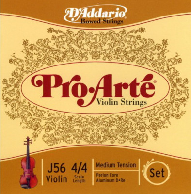 Струны для скрипки 4/4 D'Addario J56 4/4M комплект