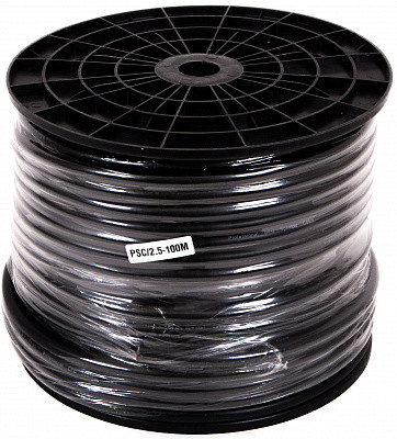 FORCE PSC/2,5 - кабель для акустических систем в бухтах, 4 x2,5 мм2, черного цвета, (цена за 1 м)