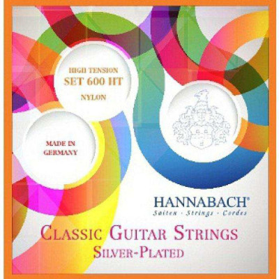 Комплект струн для классической гитары HANNABACH 600HT Silver-Plated Orange
