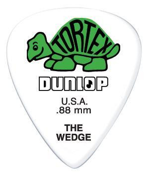 DUNLOP 424P.88 TORTEX Wedge набор медиаторов 0.88 мм, 12 шт