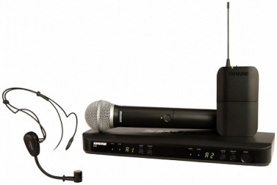 Shure BLX1288E/PG30 радиосистема с головным и радиомикрофоном