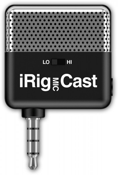 IK MULTIMEDIA iRig Mic Cast миниатюрный микрофон к iOS и Android устройствам