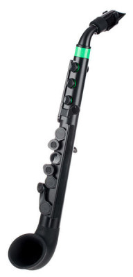 NUVO jSax (Black/Green) саксофон, строй С (до), материал - АБС-пластик
