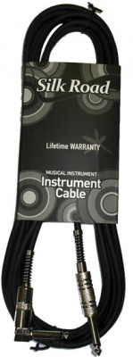 SilkRoad LG-5 BK кабель инструментальный 5 м Jack-Jack угловой (моно)