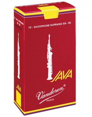 Vandoren SR-3025R Java № 2,5 10 шт трости для саксофона сопрано