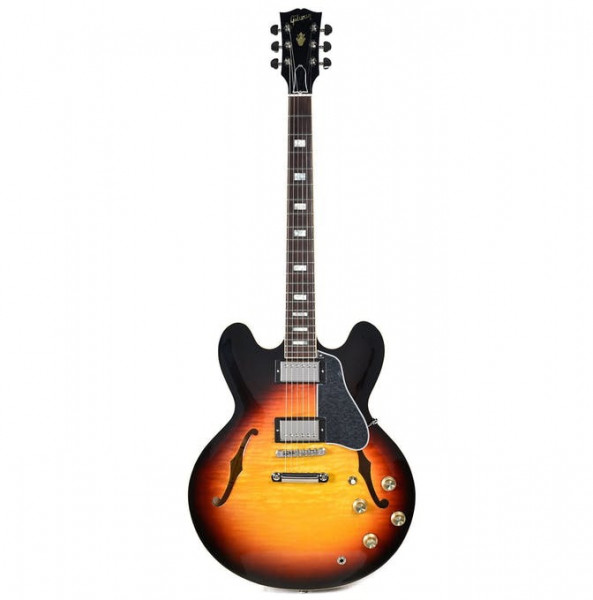Gibson 2018 MEMPHIS ES-335 FIGURED ANTIQUE SUNSET BURST полуакустическая гитара