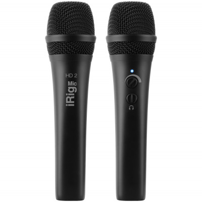 IK MULTIMEDIA iRig Mic HD 2 микрофон для цифрового подключение к iOs и Android устройствам