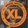 D'Addario EXL160TP - струны для бас-гитары 050-105, 2 комплекта