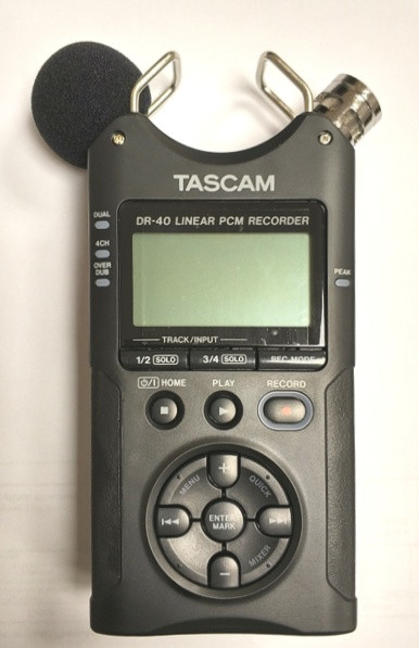 Tascam WS-DR08 ветрозащита встроенных микрофонов для DR05 и DR-40