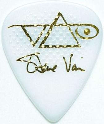 IBANEZ 1000SVWHR STEVE VAI PICK медиатор средний, именной Steve Vai, с шершавой поверхностью, цвет белый, (50 шт.в упаковке)