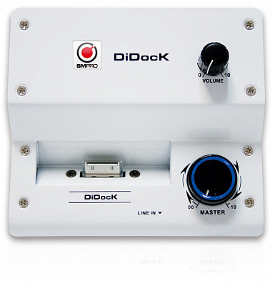 SM PRO AUDIO DI-DOCK WHITE DI-box совместимый с Apple iPod, цвет белый