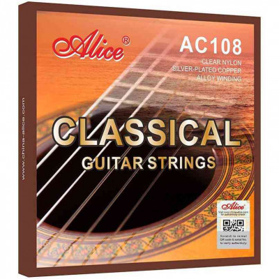 Комплект струн для классической гитары ALICE AC108-N