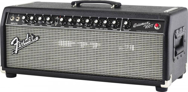 FENDER BASSMAN® 100T ламповый басовый усилитель-голова, 100Вт