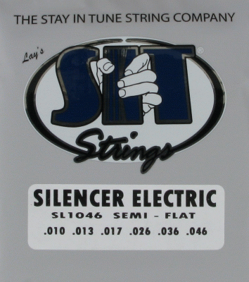 SIT SL1046 SILENCERS Light струны для электрогитары (10-13-17-26-36-46) легкого натяжения