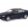Машина "АВТОПАНОРАМА" BMW 760LI, синий, 1/34, свет, звук, инерция, в/к 17,5*13,5*9 см